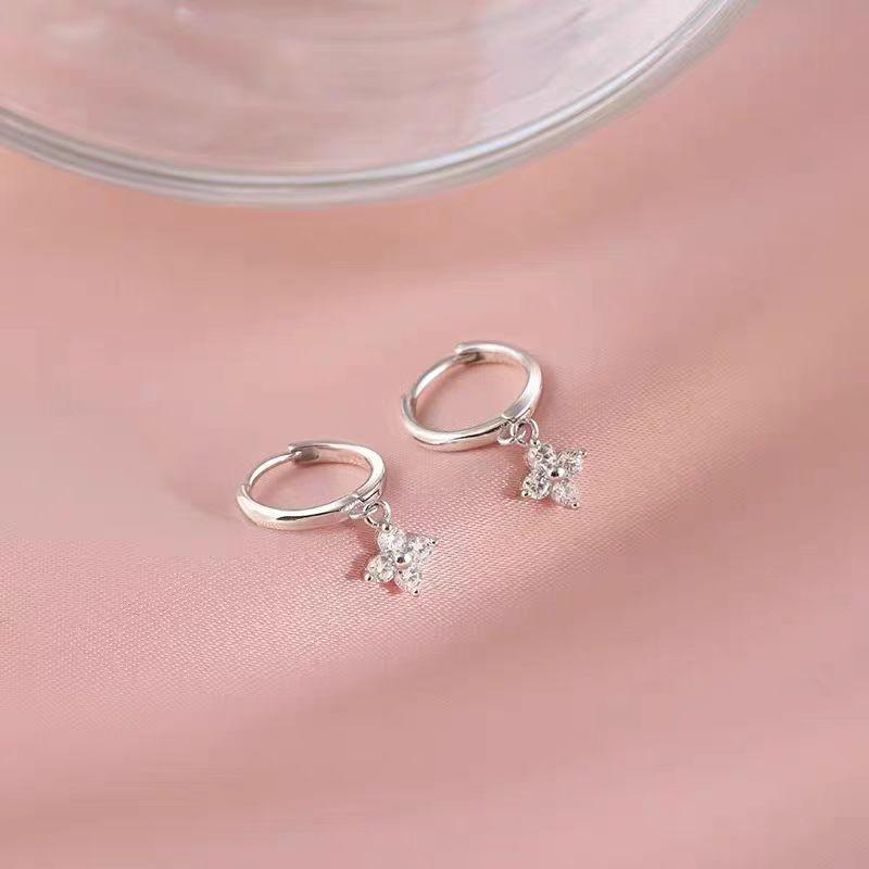 Серьги-кольца из стерлингового серебра 925 пробы: 2025 Современный Нишевый Дизайн - Элегантный и Роскошный для Женщин