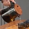 Enchantipot Press Control Стеклянный чайник с деревянной ручкой 750 мл Чайник для рассыпного чая Для разделения воды для чая