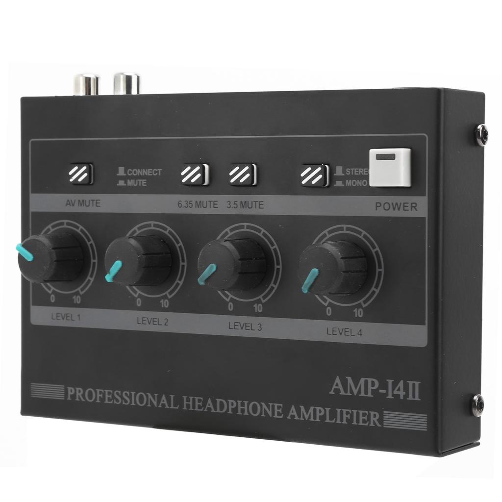 Усилитель для наушников 4-канальный ферросплавный моностерео мониторный комплект AMPi4