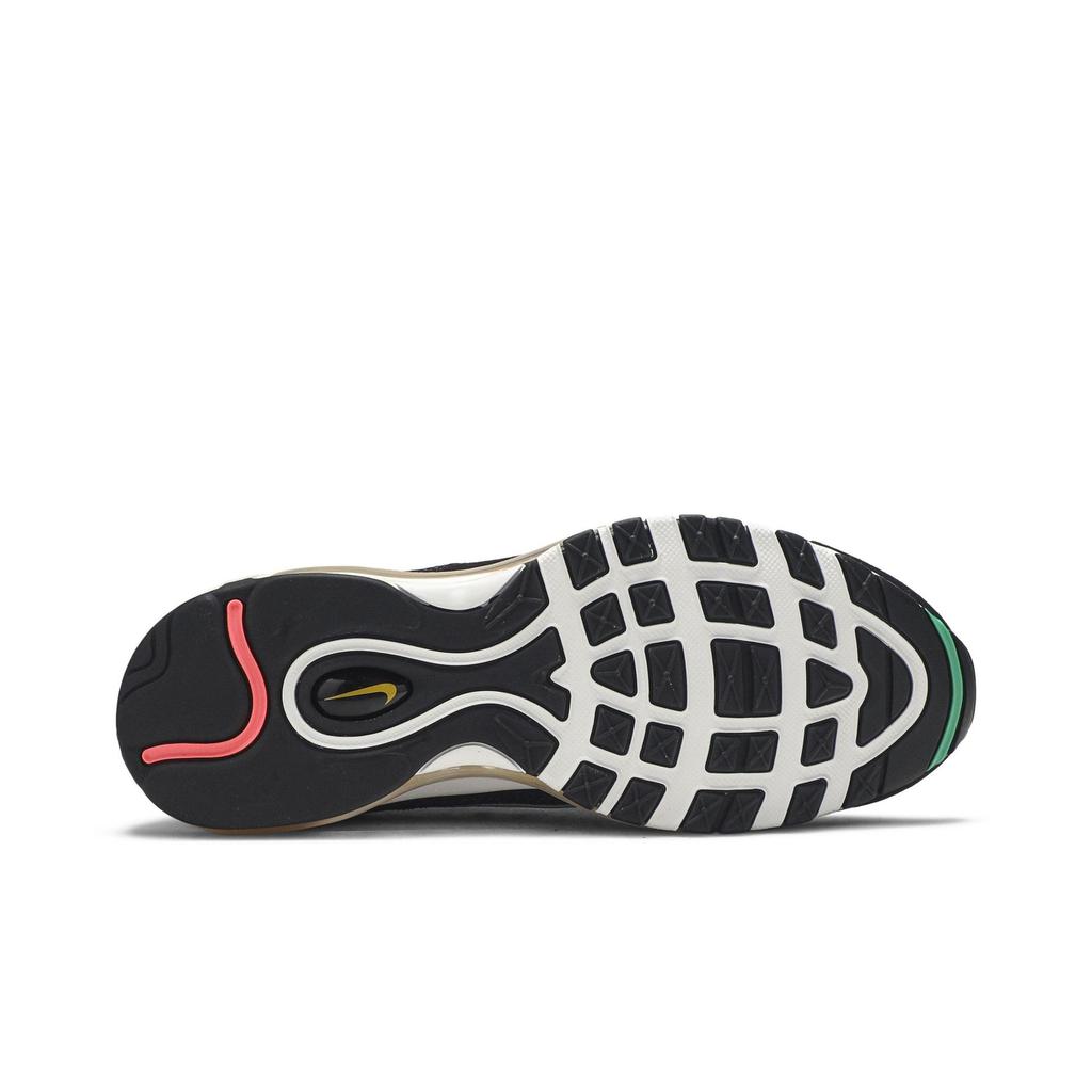 Nike Женские Air Max 98 Premium 'Martin' (женские размеры) Черные / Алый / Кинетический зеленый Беговые кроссовки CI1901 023