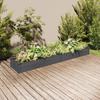 VidaXL Raised Garden Bed Liner 240x45x25 Cm Solid Fir Wood 364297