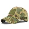Camouflage Cap Embroidered Baseball Cap Military Camouflage Outdoor Tactical Jungle Hat Velcro Military Cap