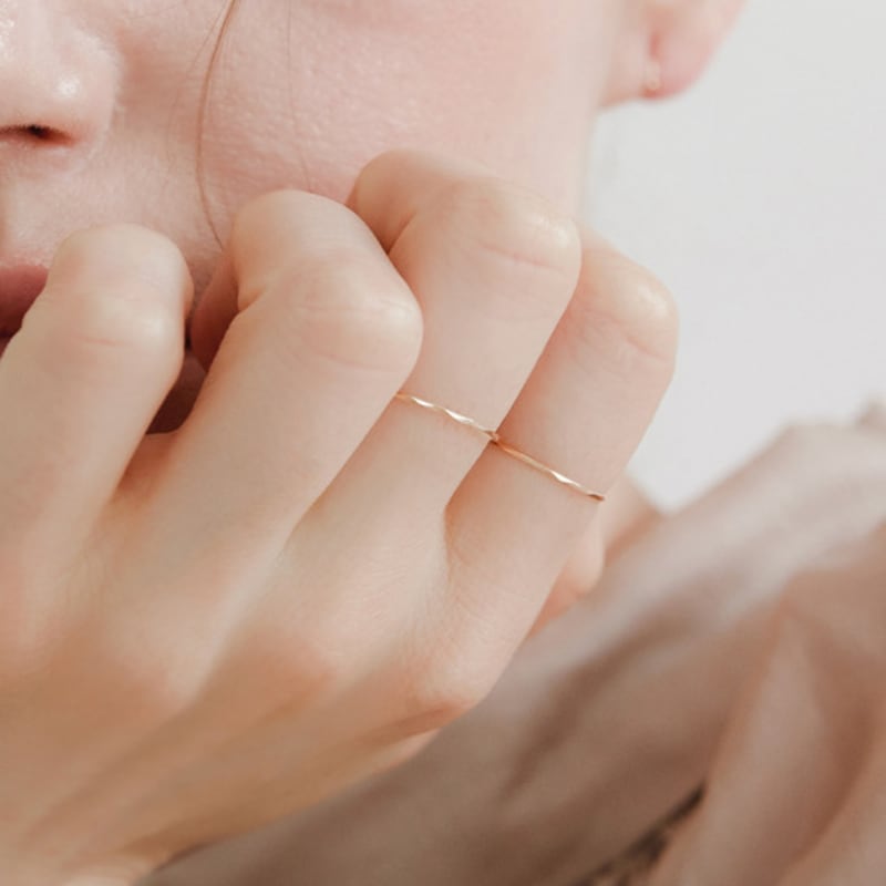 byweekend [Mamre]14k Basic cutting ring