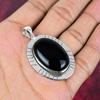 Black Onyx Jewelry, 925 Solid Sterling Silver Pendant Handmade Gemstone Jewelry, Gifts For Wife Brand New Pendant