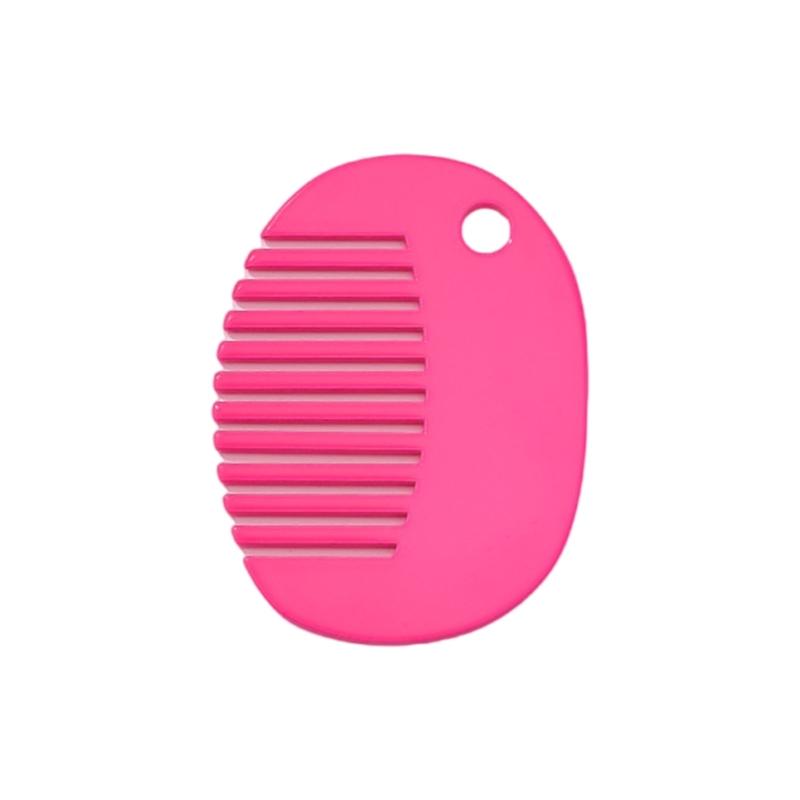 Модное мини-ожерелье-подвеска в виде расчески, портативная расческа для стильных женщин, инструмент для ухода за волосами, уникальные аксессуары