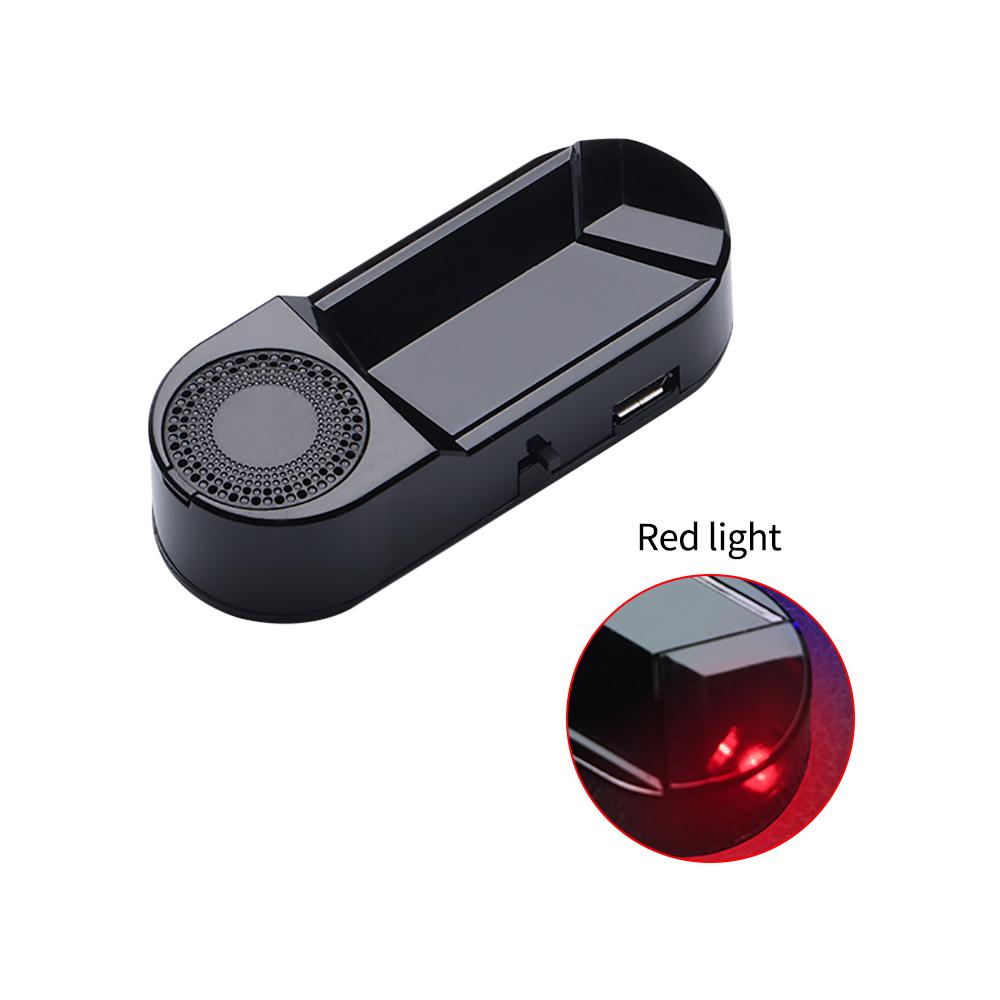 Car Fake Security Light Solar Powered Simulated Dummy Alarm Wireless Warning Anti-Theft Caution Lamp LED Flashing Lights