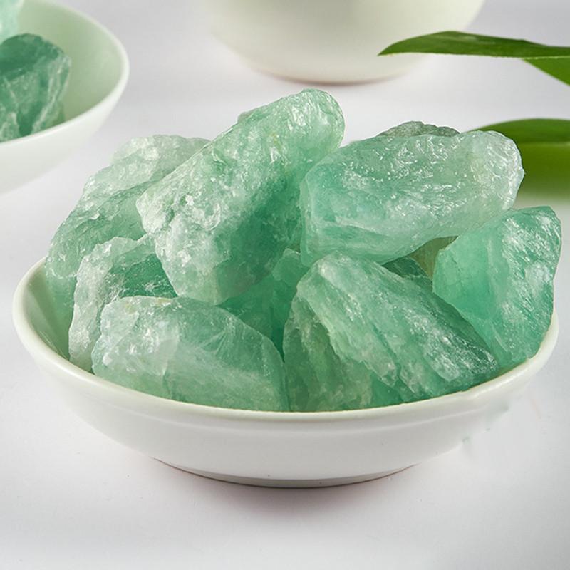 Authentic Natural Green Fluorite Rough Crystal Quartz Stone For Unique Home Decor