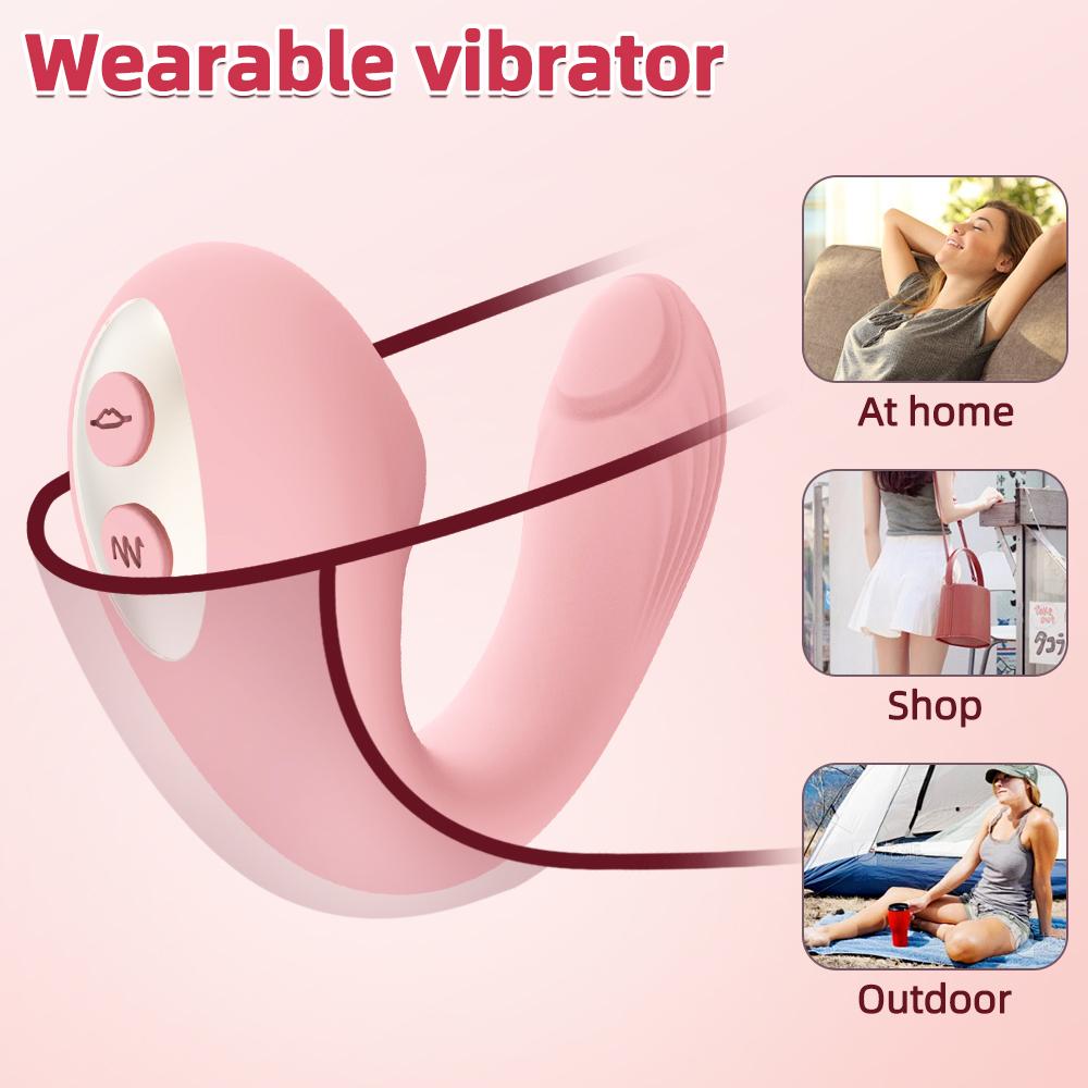 Adult Supplies Wearable Tapping Vibrator Nipple Stimulator Clitoris Sucker Vaginal Penetration Masturbator Sex Toys for Women