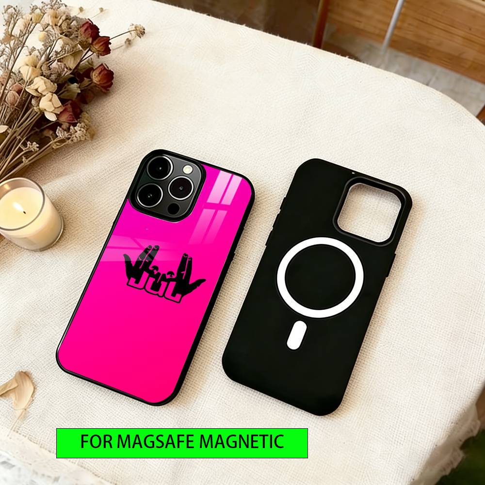 Rapper JuL Phone Case For iPhone17,16,15,14,13,12,11 Plus,Pro Magnetic with Magsafe Wireless Charging