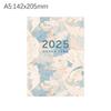 24 Sheets Schedules Notebook A4 A5 Agenda Planner High-quality 2025 Calendar Planner  School