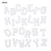 Mixed Iron-on Embroidery Alphabet Patch Garment Applique Clothing Stickers Letters Patches