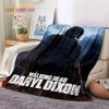 The Walking Dead Lincoln TWD Soft Flannel Blanket for Beds Bedroom Sofa Picnic,Throw Blanket for Cover Outdoors Leisure Nap Gift