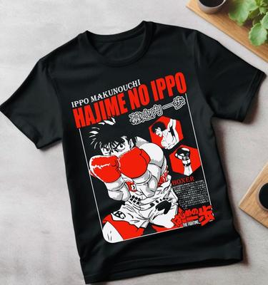 Футболка Hajime No Ippo Боксерский зал Камогава Иппо Макуноучи Спортивная футболка Kbg