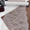 3m x 21cm Chantilly Lace, Non-stretch French Eyelash Mesh Lace Fabric for Sewing, Lingerie, Bra, Underwear, Dress, Garment, Crafting