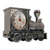 Винтажный будильник в виде головы поезда, настольные часы, часы с моделью поезда, украшение для дома, для студентов, для детской спальни