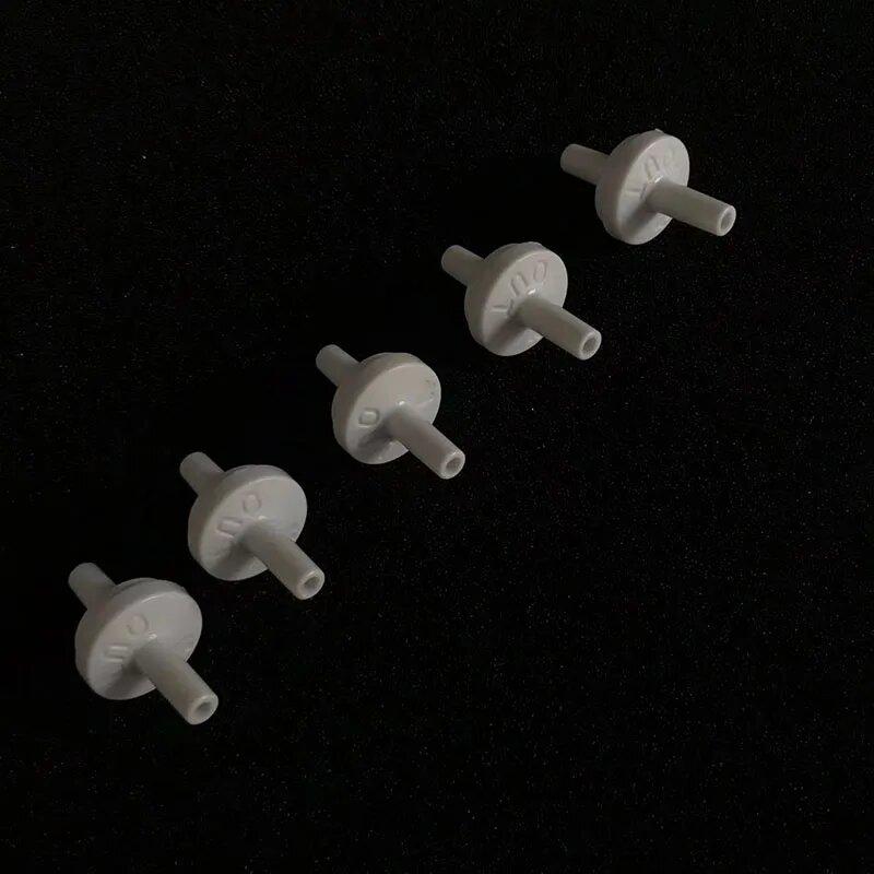 5pcs/10pcs White Fish Aquarium Air Pump Check Valve 5 X One Way Non-Return Check Valve Aquarium Co2 System Air Pump Blue