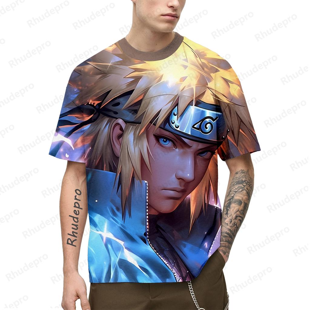 Uchi Haba T-shirt Short Sleeve Clothing Naruto High Quality Gift Fashion Y2k Clothes Trend Anime Shirts Streetwear