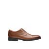 Clarks Whiddon Кожаные Эластичная Вставка Бизнес Британский Стиль Дерби Обувь Увеличивающие Рост Формальная Обувь Мужская обувь Коричневый 26152913