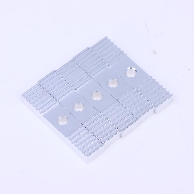 2/5 шт. Reprap DIY 2GT/S2M Зубчатый ремень Фиксирующая деталь Алюминиевый сплав Шаг зуба Зажим Фиксированный зажим ЧПУ 9*40 мм Для детали 3D-принтера