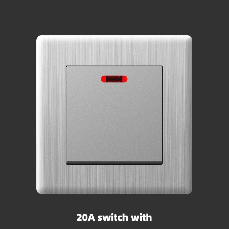 UK 13A with USB Type-c 18W Fast Charging Wall Power Socket plug,Universal Wall Light Household Switch Dual USB Electrical Outlet