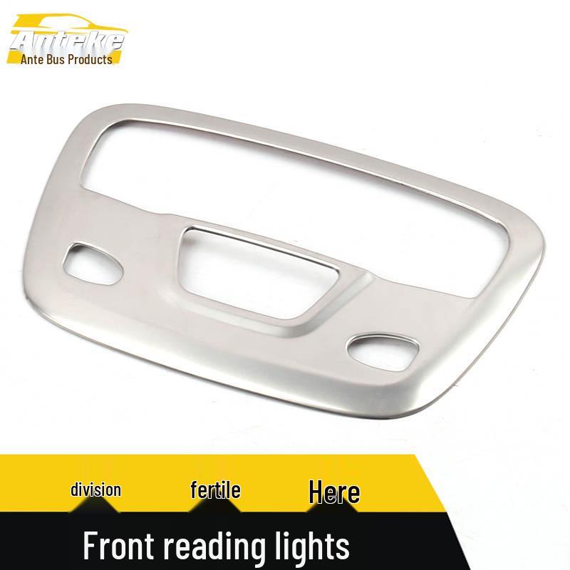 Stainless Steel Reading Light Frame & Console Cover for Cavalier