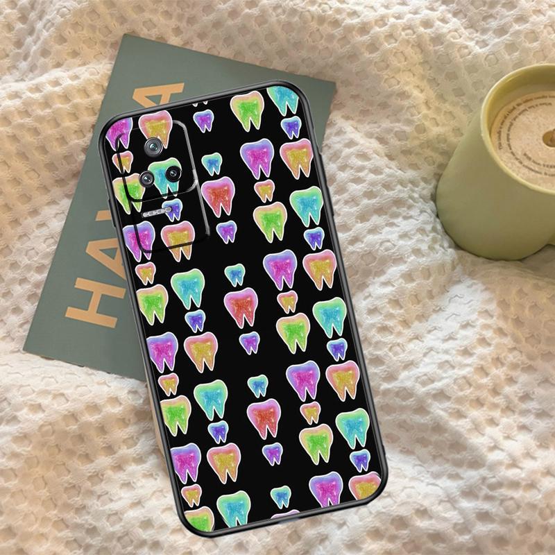 Футляр для зубов для стоматолога для Xiaomi 13 14 15 Ultra 11T 12T 13T 14T Pro POCO X7 Pro X3 X5 F5 F6 M6 X6 Pro Чехол