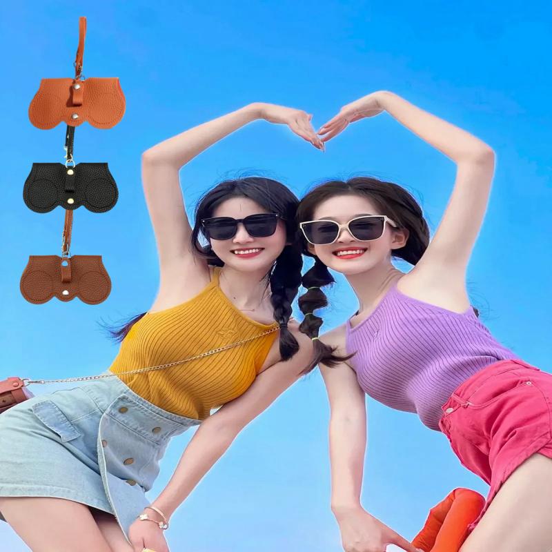 [Заходите и покупайте] Сумка для очков, женские солнцезащитные очки, женские солнцезащитные очки, защитный чехол для очков для близорукости, портативный, высокого класса