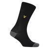 Lyle & Scott Mens Contrast Crew Socks (Pack of 5)