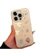 Cute hollowed-out koala Apple 13/14 phone case, drop-proof iPhone 15/11/12 silver case, XS/XR, women's 7p