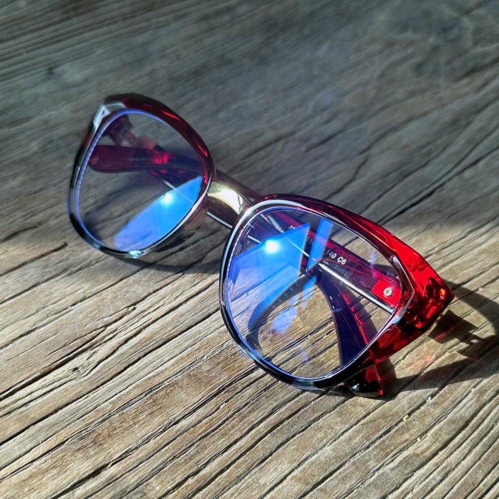 New Fashion Anti-Blue Light Reading Glasses Women Men Optical Computer Glasses Black Cat Eye Glasses Frame