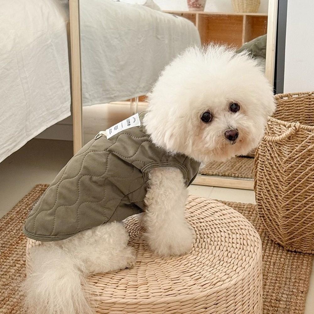Cotton Winter Pet Dog Vest Thick Warm Puppy Coat New Pet Jacket  for Small Medium Pet