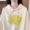 2025 Korean Style Women's Hooded Sweatshirt: Loose, Thin, Short-Length with Drawstrings