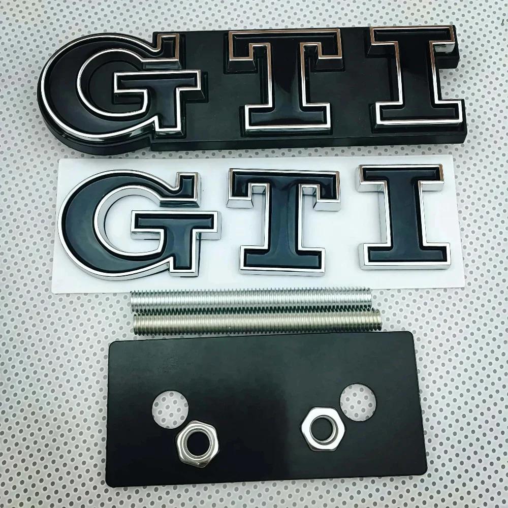2026 Hot VOLKSWAGEN 3Pcs 3D Metal Car Trunk Logo Sticker Grill Emblems Badge Decals For VW Golf 2 3 4 5 6 8 MK2 MK3 MK4 MK5 MK6 zf5