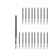 Mitsubishi Pencil Jetstream Refill SXR-10-24 1.0mm Black 1pc X 20 Packs Ultra-low Friction Jetstream Ink MITSUBISHI PENCIL