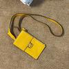 [Pre-Owned] Baguette Silver Logo Leather Shoulder Bag - Excellent #U0OFIM