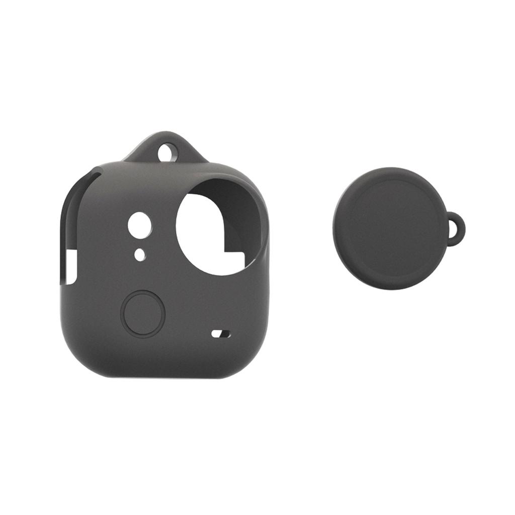 For Insta360 Go Ultra Silicone Action Camera Case Anti-Scratch Camera Protector Case Sports Camera Body Cover Camera Accessories