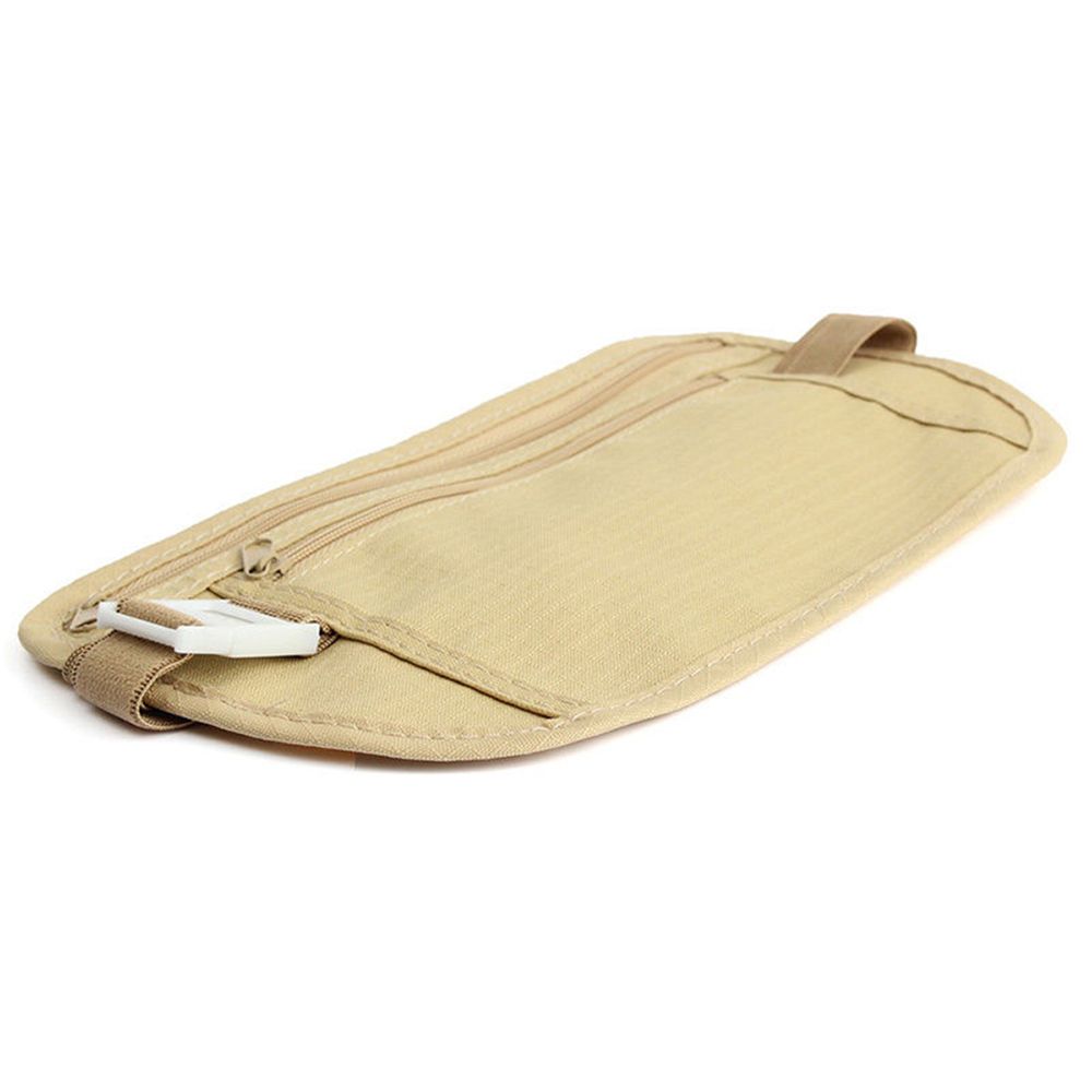 Полиэстер Уличный Пояс Молния Бег Водонепроницаемая Поясная Сумка Поясная Сумка Кошелек для Денег Сумка на Пояс