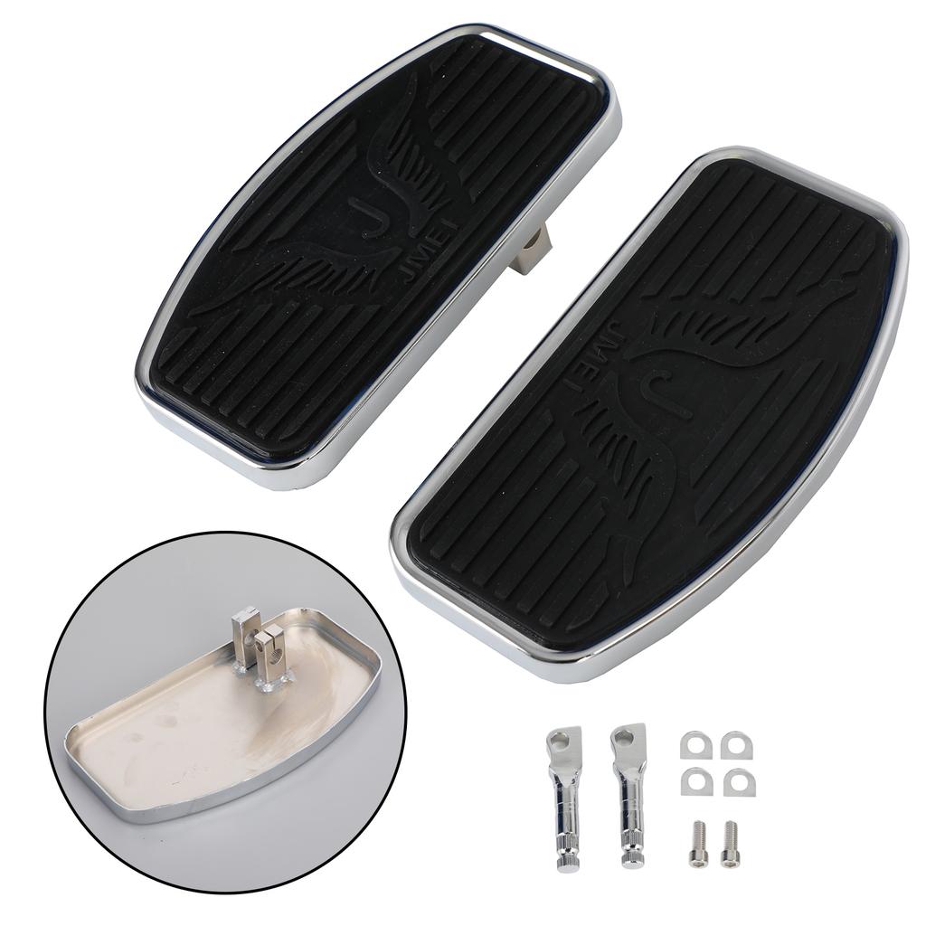 Front Floorboard Footboard Fit for Dyna Sportster Touring Softail CVO