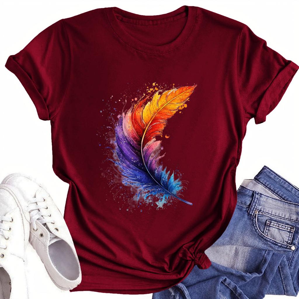 Toddler Girl Boy T-Shirts Kids Top Boys And Girls Printed Short Sleeved T-shirt
