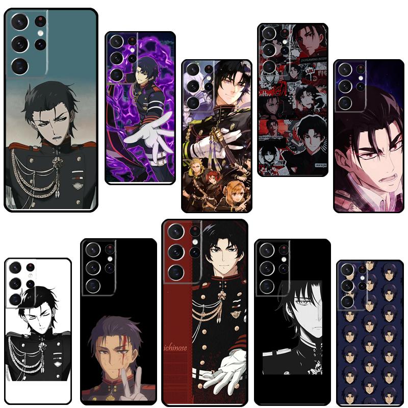 Guren Ichinose Owari No Seraph Case For Samsung Galaxy S21 S22 Ultra S20 FE S8 S9 S10 Note 10 Plus Note 20 Ultra Coque