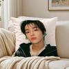 Person KPop CCORTIS KKEONHO Cushion Cover Pillowcase Antidustmite living Room Sofa Decor Cushion Room