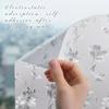 Home Window Frosted Glass Sticker Transparent Opaque Bathroom Bathroom Anti-peep Film Anti-light Stickers