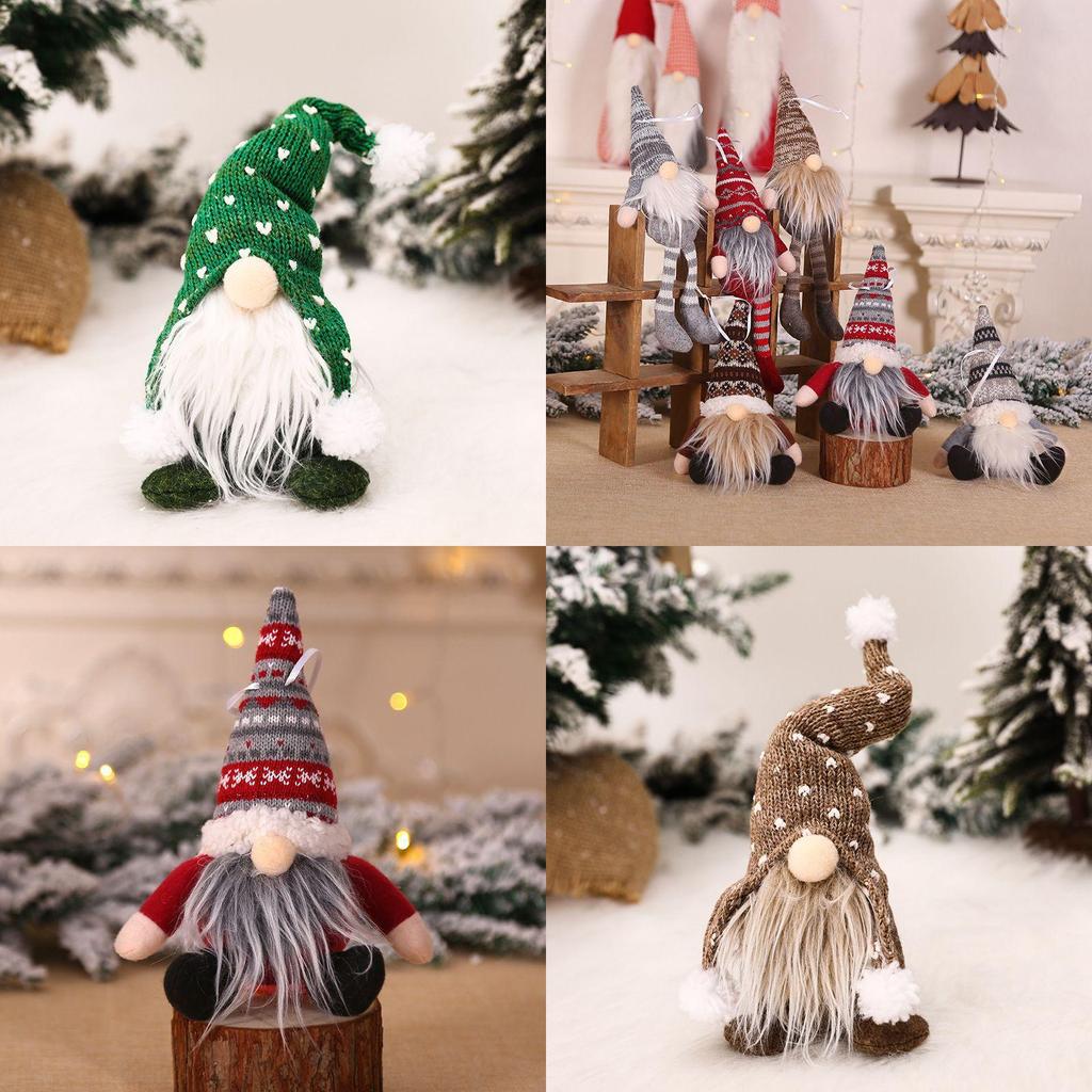 Очаровательное рождественское украшение в виде гнома-эльфа гонка для дома и настольных дисплеев