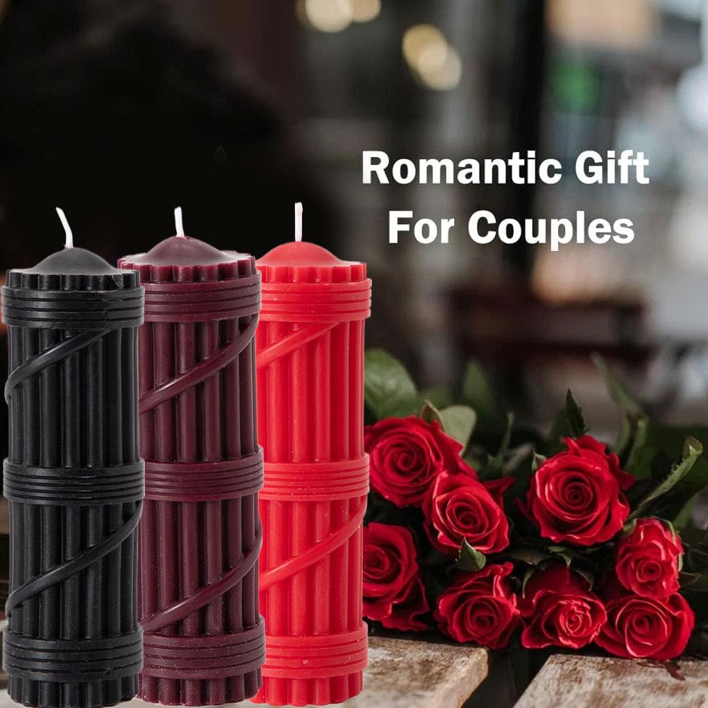 3D Любовь Роза Цветок Низкотемпературные Секс Свечи БДСМ Низкотемпературные Массажные Свечи Страстный Воск для Взрослых Эротические СМ Куклы Пенис Игрушки