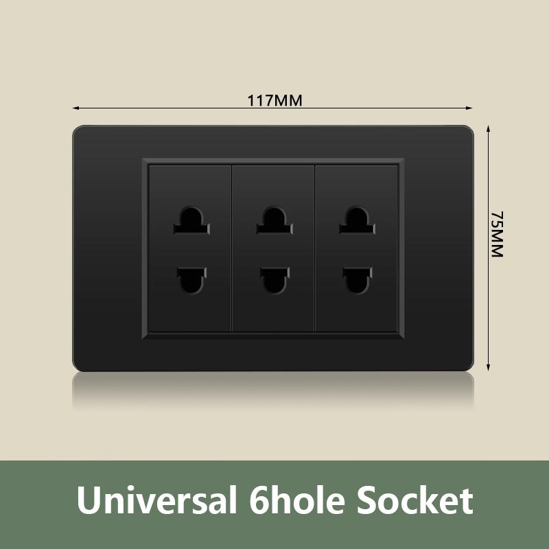 Электрическая розетка европейского корейского стандарта 220 В настенный светильник выключатель питания с USB Type-C 20 Вт интеллектуальная розетка для быстрой зарядки ПК панель ТВ ТЕЛ