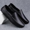 Fashion Fashion Mens Slip On Shoes Genuine Leather Men Casual Shoes High Quality for Men Business Shoes Classic Lightweight Men Loafers