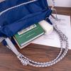 Casual Nylon Canvas Shoulder Bag Large Capapcity Zipper Close Tote Bag Soft Waterproof Travel Bag Women Bag