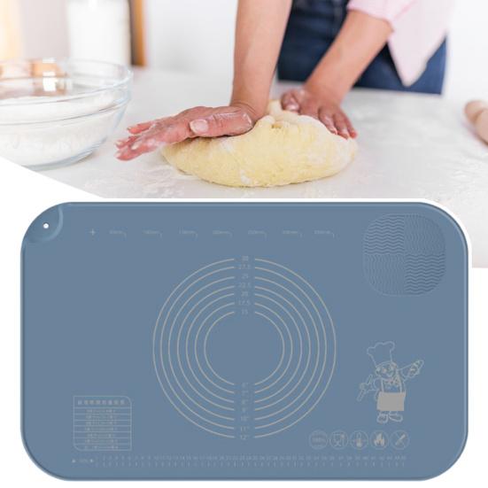 Силиконовый коврик для выпечки, очень большой антипригарный термостойкий прямоугольный пищевой стол, столешница для хлеба, тесто для замешивания, раскаточная площадка, кухонные принадлежности