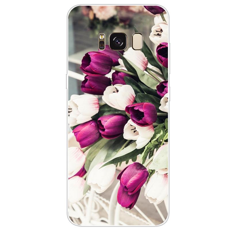 Чехол для Samsung Galaxy S8 Plus, силиконовый чехол, милый мягкий чехол из ТПУ для Samsung Galaxy S8 S 8 Plus, чехол-бампер для телефона S8Plus Coque