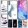 Feather Funda For Samsung Galaxy S22 Ultra S23 FE S9 S10 Note 10 Plus Note 20 Ultra S20 S21 FE Case